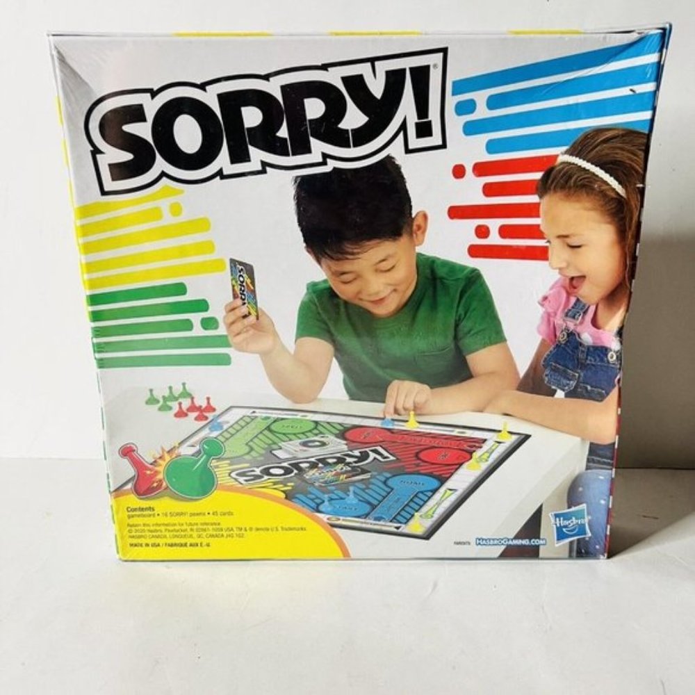 Sorry Board Game Card Educational Family Party Fun Board Game New Sealed